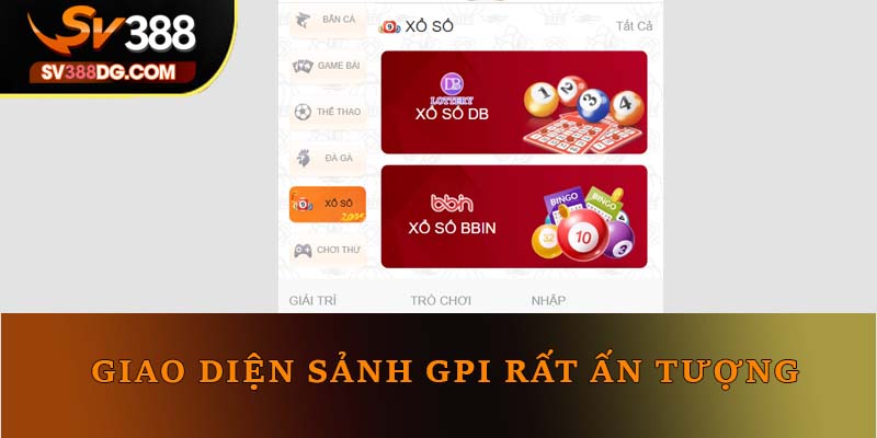 Giao diện sảnh GPI rất ấn tượng