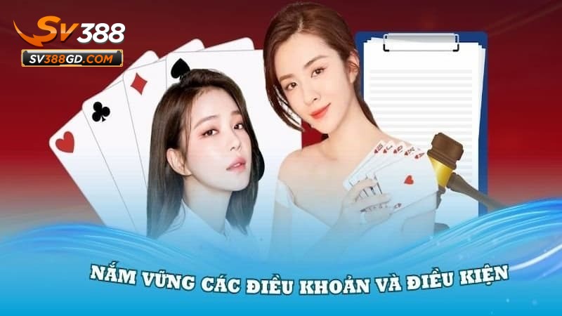  Các điều khoản điều kiện về tài khoản SV388